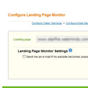 Landing Page Monitor
